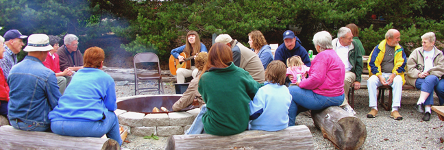 1000 Trails Campfire